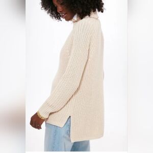 525 America Cream Turtleneck Sweater